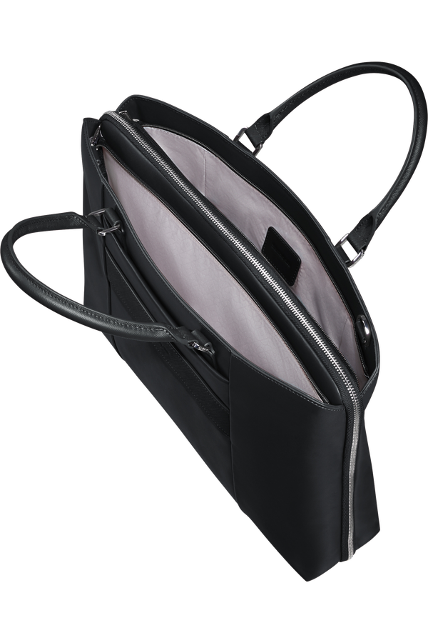 Image Biz Leather Aktat&aacute;ska 15.6" | Samsonite Image Biz Leather Briefcase 15.6'  Black