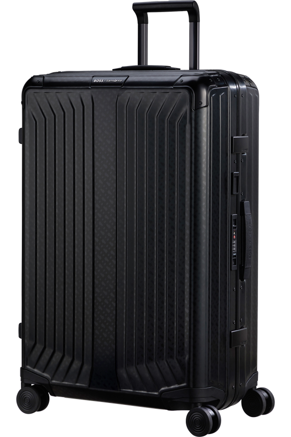 Samsonite Lite-Box Alu / Boss SPINNER 76/28 76cm  Graphite Monogram