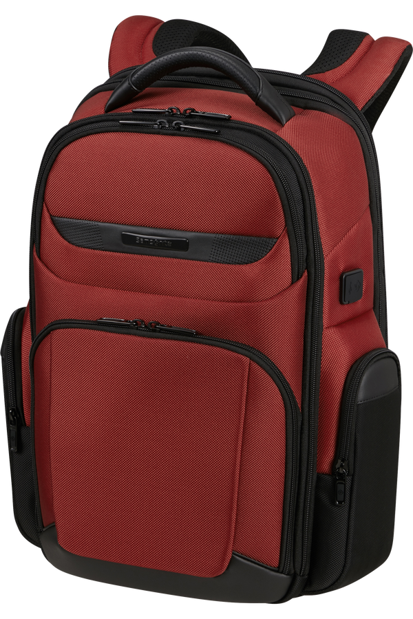 Samsonite Pro-Dlx 6 Backpack 3 Volume Expandable 15.6'  Red