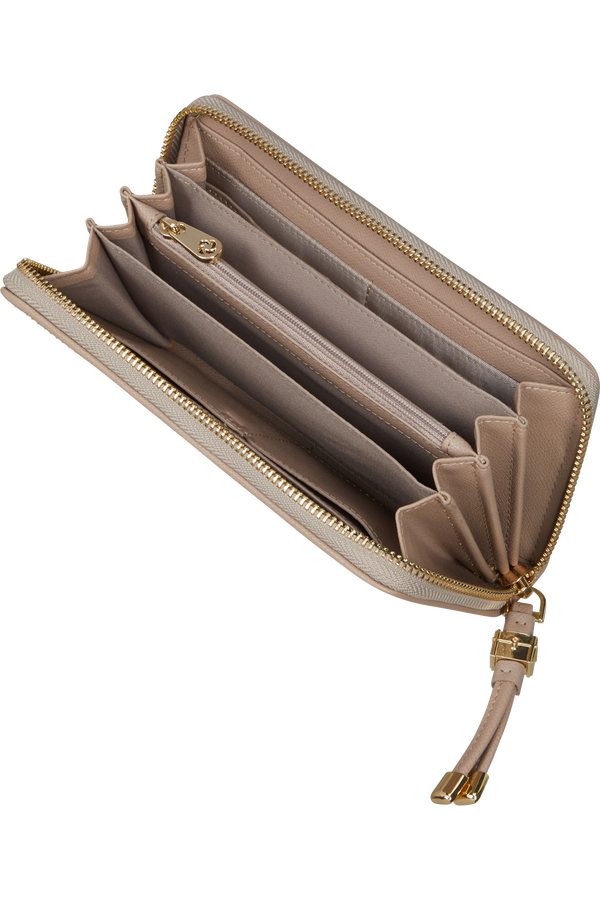 Samsonite Karissa Slg Wallet ZIP Around L  Rose