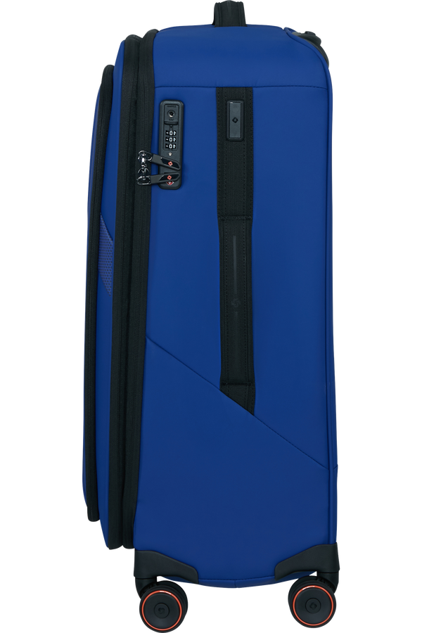 Samsonite Glazed Spinner Expandable 67cm  Electric Blue