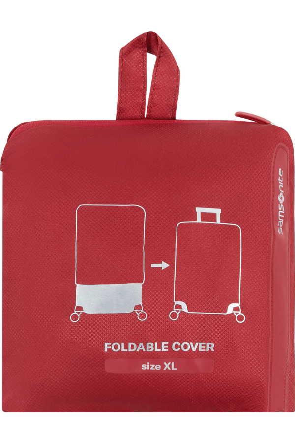 Samsonite Ta Revolution Foldable Luggage Cover XL  Red
