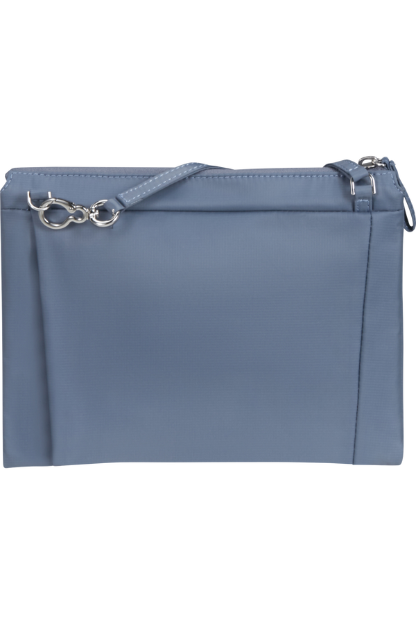 Samsonite Move Journey Mini Shoulder Bag 2 Compartments  Storm Blue