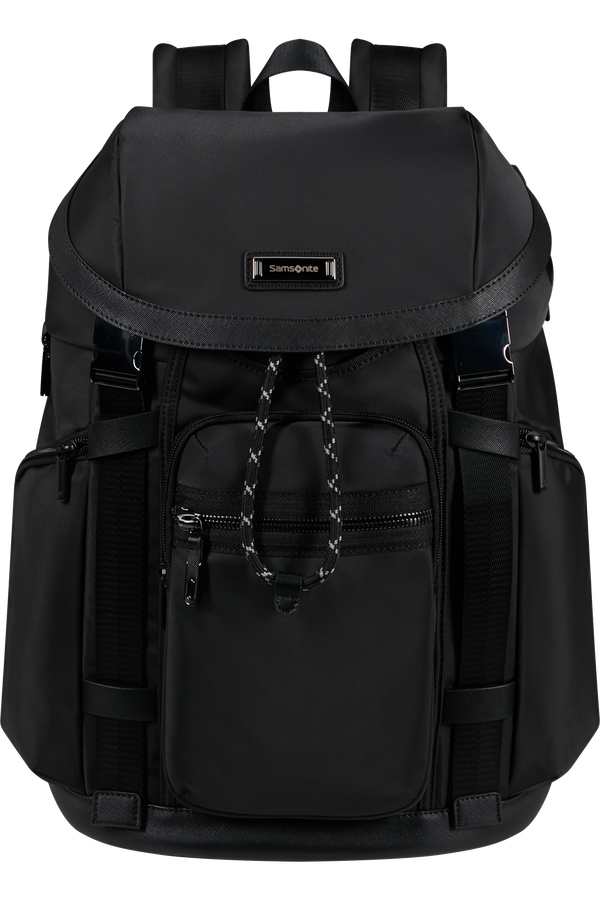 Samsonite Relyon Backpack M 15.6'' with flap  Black