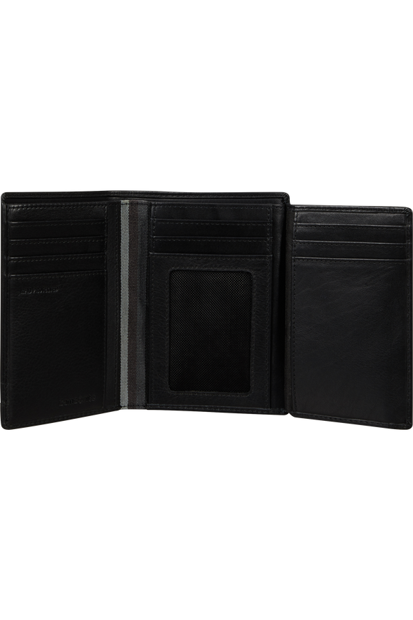 Samsonite Flagged Slg 145 - W 14CC+W+2C  Black Samsonite Flagged Slg 145 - W 14CC+W+2C  Black