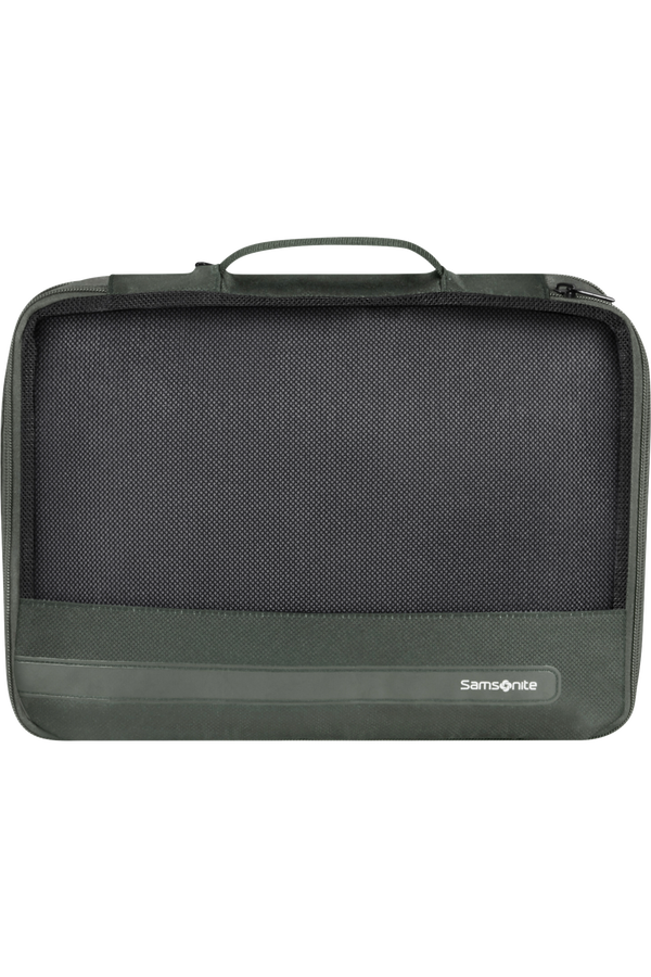 Samsonite Ta Revolution Set of 3 Packing Cubes  Green Samsonite Ta Revolution Set of 3 Packing Cubes  Green