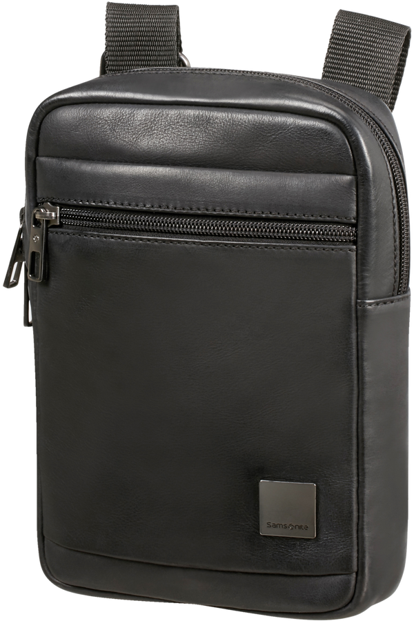 Samsonite Hip-Square Lth Crossover S  Black