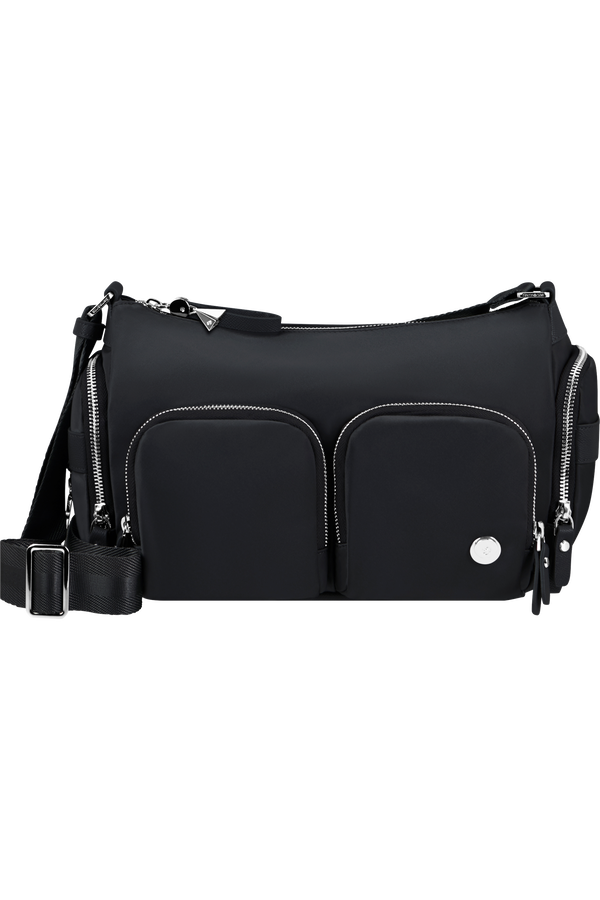 Samsonite Karissa Evo Shoulder Bag Multi Pkt  Black