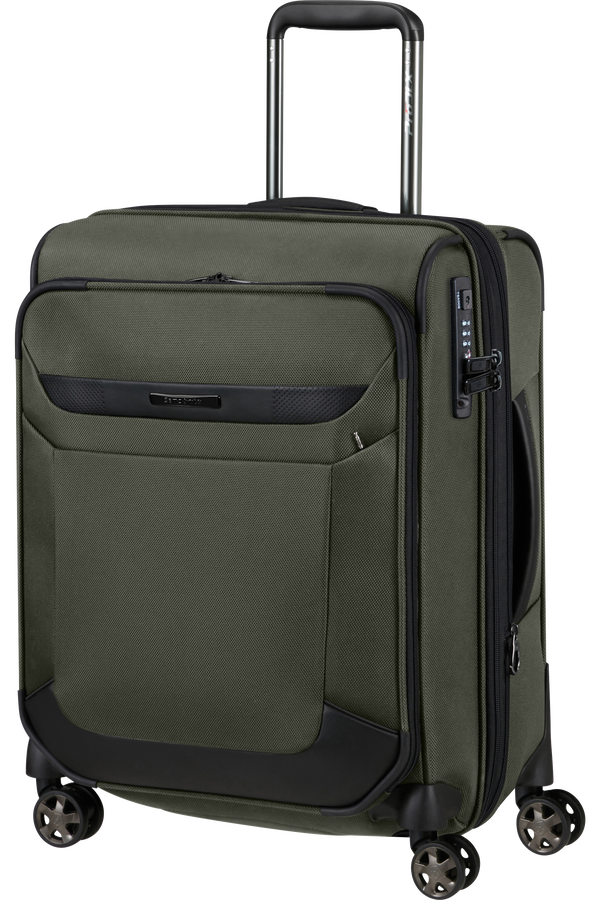 Samsonite Pro-DLX 6 Spinner Expandable 55cm  Green