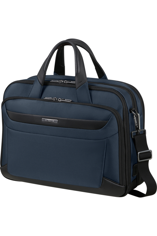 Samsonite Pro-Dlx 6 Bailhandle Expandable 15.6'  Blue