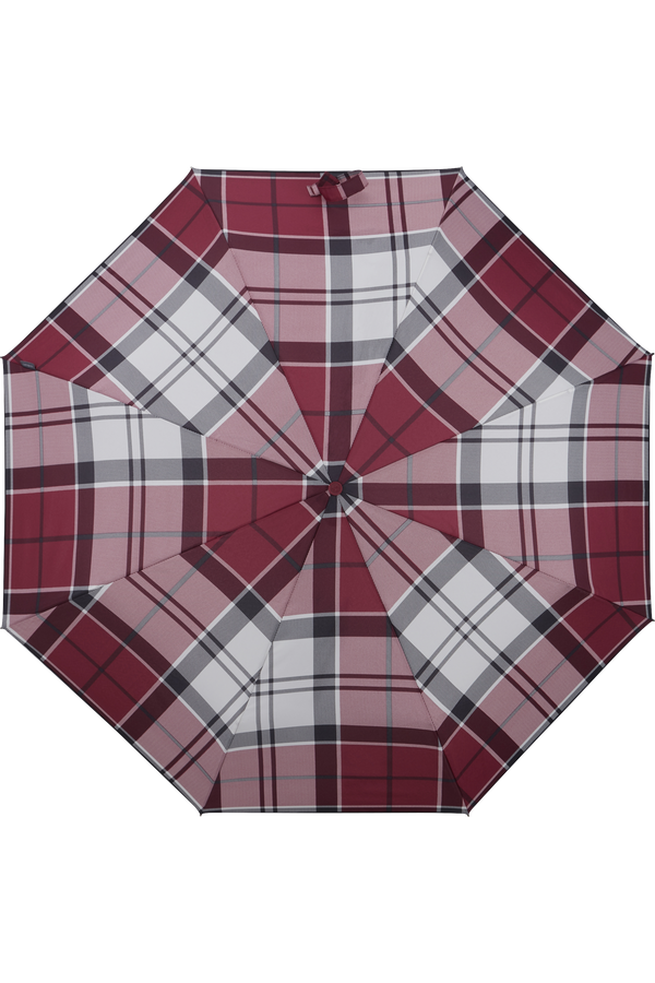 Samsonite Alu Drop S Safe 3 Sect. Auto O/C  Garnet Red Check Samsonite Alu Drop S Safe 3 Sect. Auto O/C  Garnet Red Check