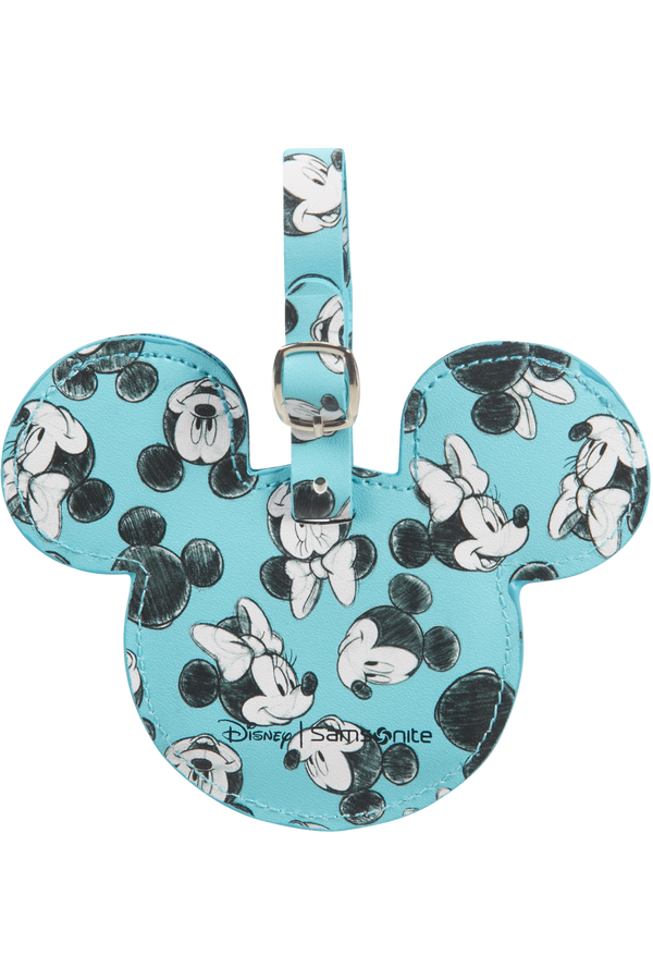 Samsonite Global Ta Disney ID Tag Disney  Mickey/Minnie Blue