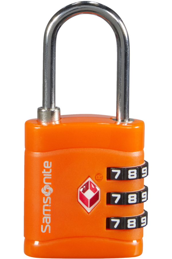 Samsonite Global Ta Combilock 3 dial TSA light Orange Samsonite Global Ta Combilock 3 dial TSA light Orange