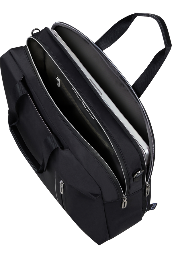 Samsonite Ongoing Bailhandle 15.6' 2 Compartments  Black Samsonite Ongoing Bailhandle 15.6' 2 Compartments  Black