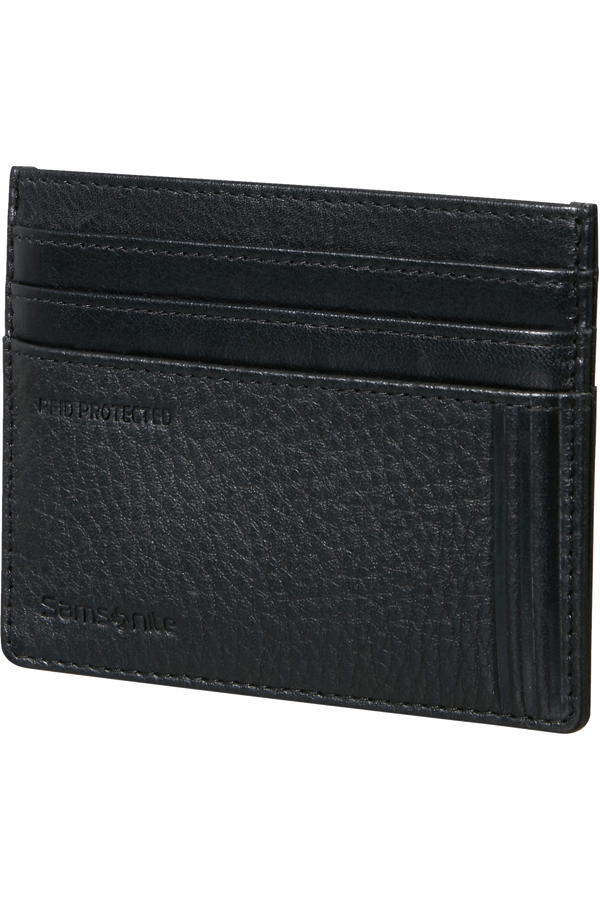 Samsonite Double Leather Slg 732 - 6CC H S Black Samsonite Double Leather Slg 732 - 6CC H S Black