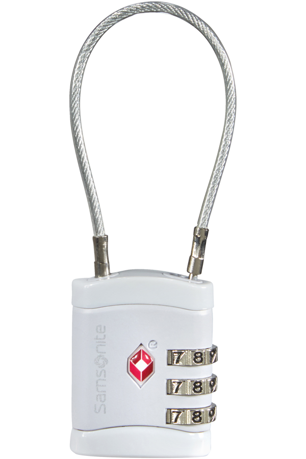 Samsonite Global Ta Cablelock 3 dial TSA Alu Samsonite Global Ta Cablelock 3 dial TSA Alu
