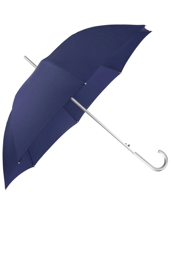 Samsonite Alu Drop S Stick Man Auto Open  INDIGO BLUE