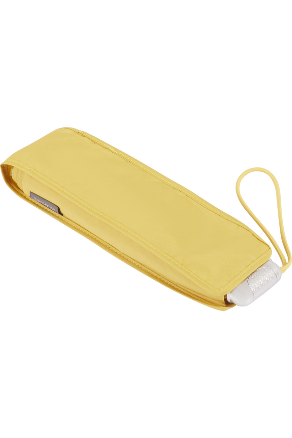 Samsonite Alu Drop S 3 Sect. Manual Flat  Mustard Yellow