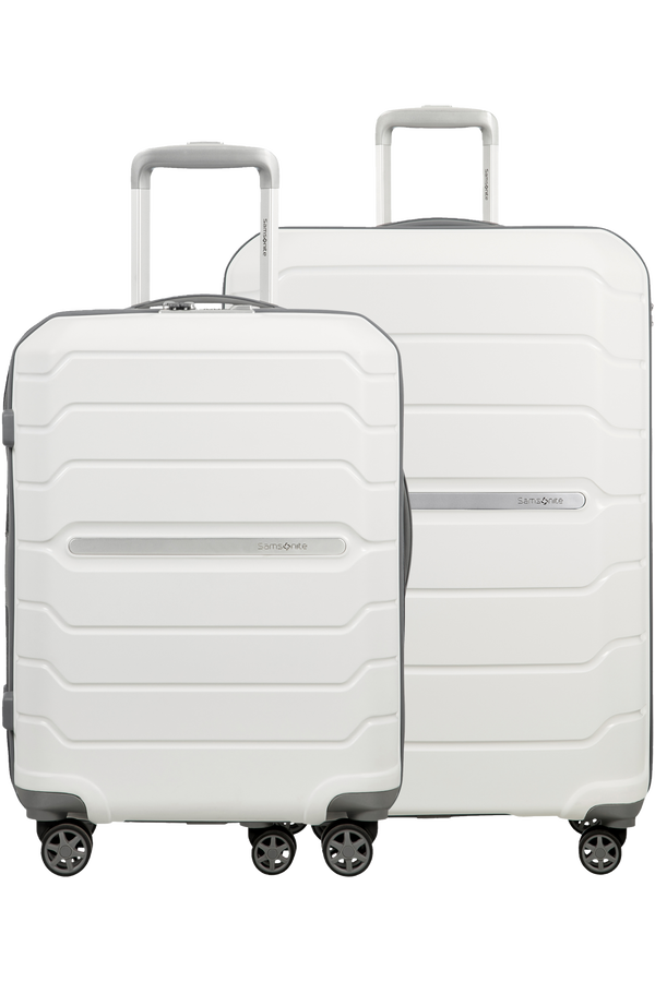 Samsonite Flux 2 PC Set A  White