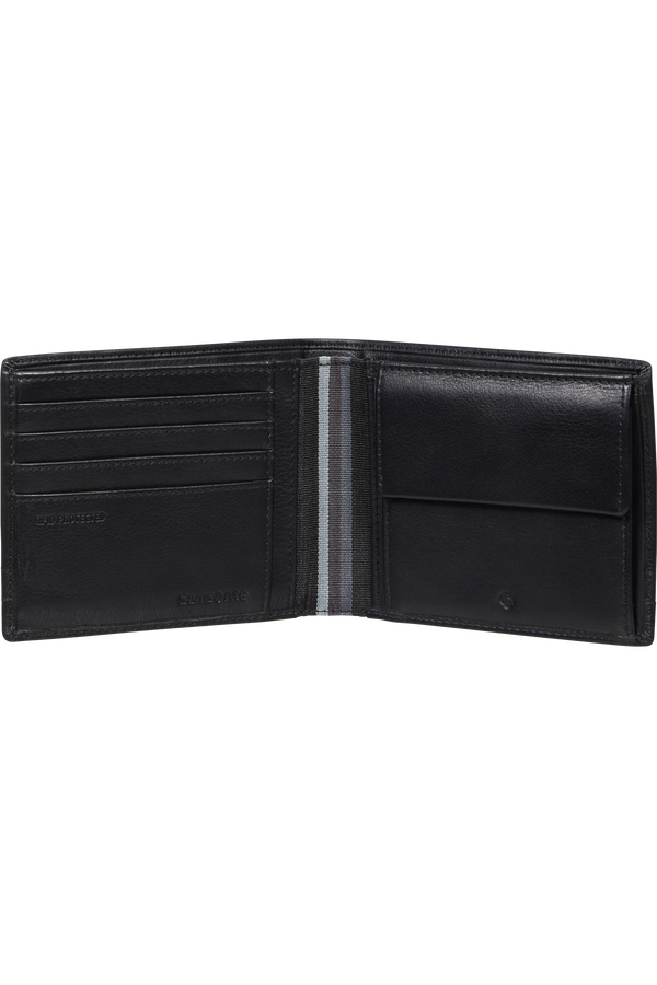 Samsonite Flagged Slg 015 - B 4CC+2C+C  Black Samsonite Flagged Slg 015 - B 4CC+2C+C  Black