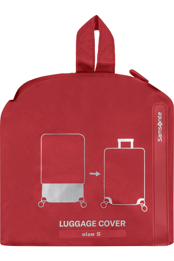 Samsonite Ta Revolution Foldable Luggage Cover S  Red
