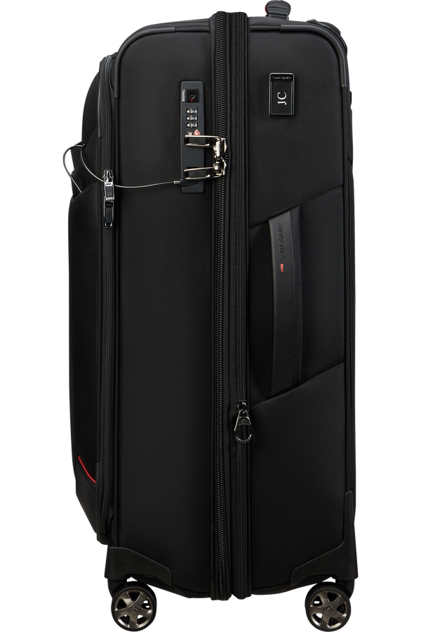Samsonite Pro-Dlx 6 Trvl Spinner Expandable 67cm  Black