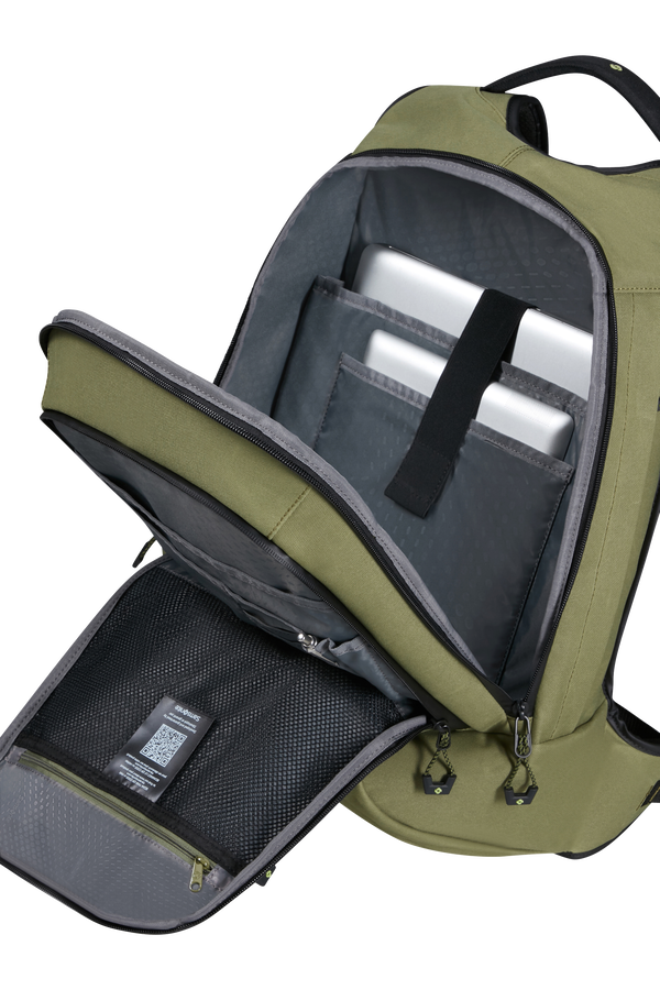 Samsonite Ecodiver Laptop Backpack L LTD  Waxed Wasabi