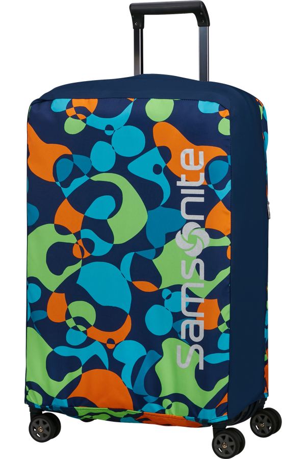Samsonite Ta Revolution Foldable Luggage Cover M  Colorwave