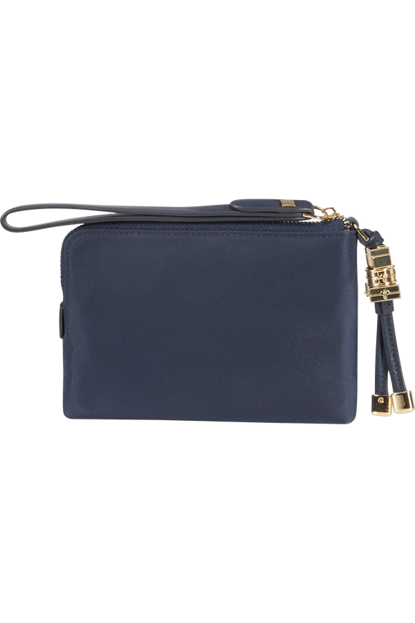 Samsonite Karissa Slg Flat Pouch 3CC  Dark Navy Samsonite Karissa Slg Flat Pouch 3CC  Dark Navy