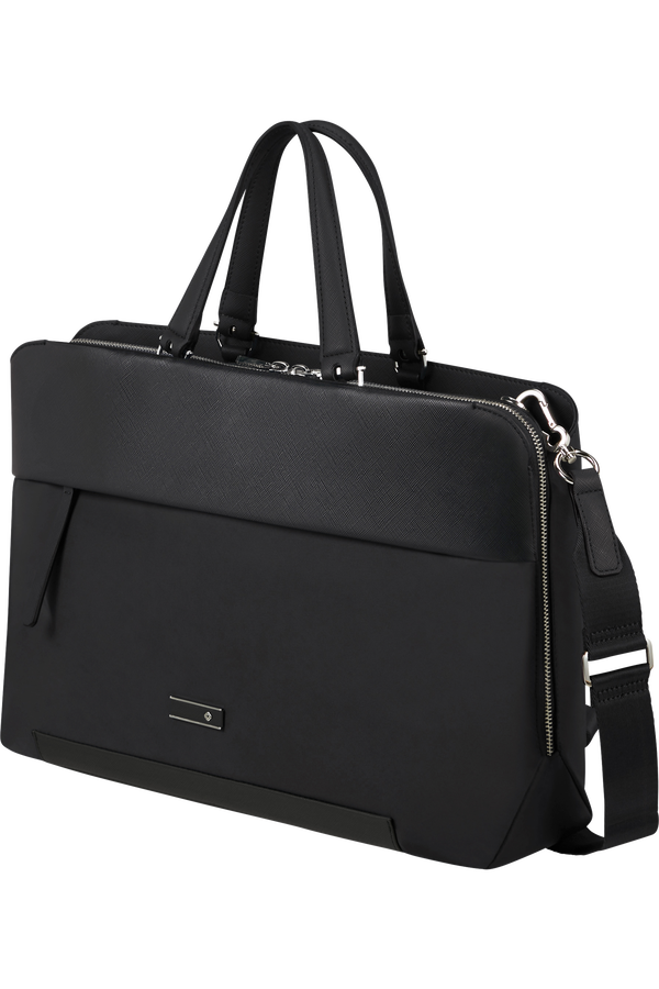Samsonite Zalia 3.0 Bailhandle 3 Compartments 14.1'  Black Samsonite Zalia 3.0 Bailhandle 3 Compartments 14.1'  Black