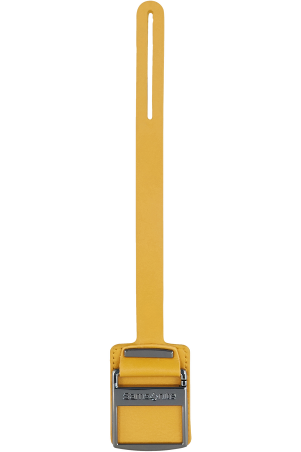 Samsonite Im T@G Leather Strap + Metal Tag S Yellow Samsonite Im T@G Leather Strap + Metal Tag S Yellow