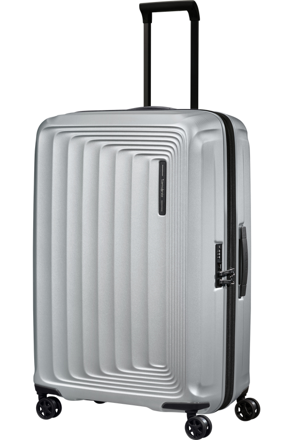 Samsonite Nuon Spinner Expandable 75cm  Matt Silver