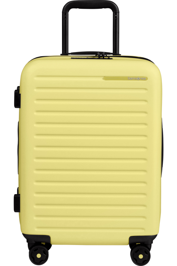 Samsonite Stackd Spinner Expandable 55cm Pastel Yellow