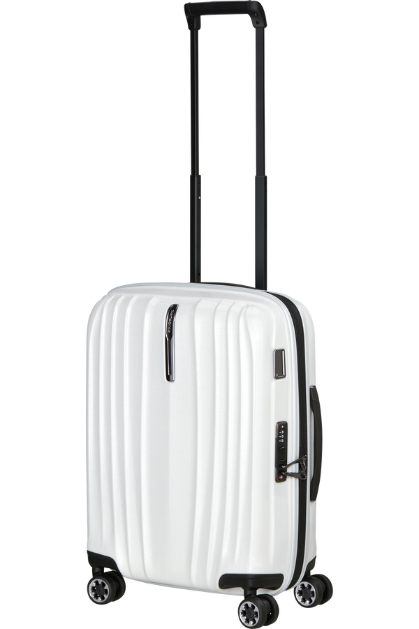 Samsonite Nexis Spinner Expandable Length 40cm 55cm  Cotton White