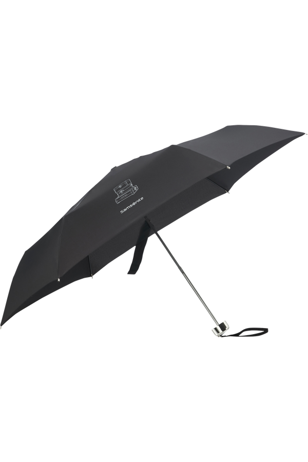 Samsonite Karissa Umbrellas 3 Sect. Ultra Mini Flat  Black