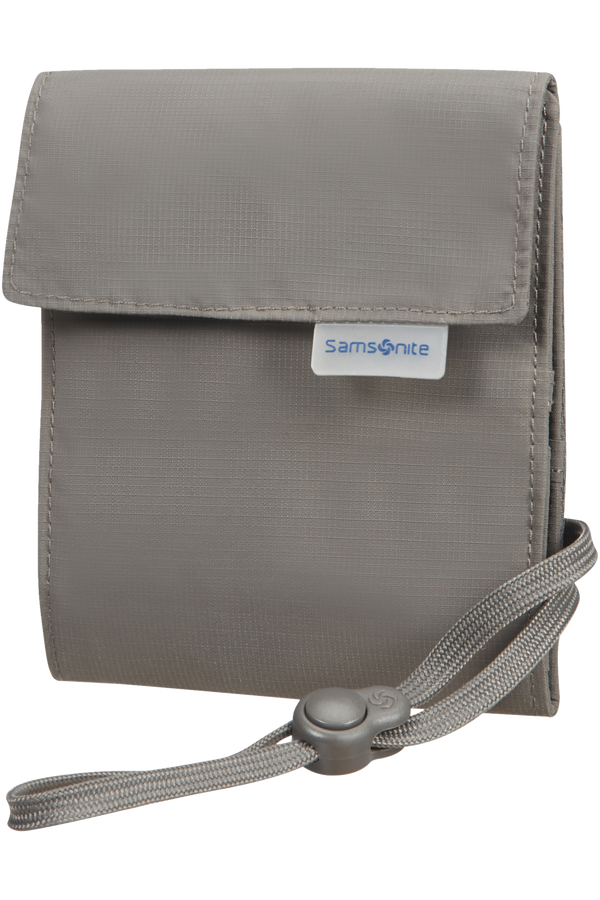 Samsonite Global Ta Multi-Pocket Neck Pouch Eclipse Grey Samsonite Global Ta Multi-Pocket Neck Pouch Eclipse Grey