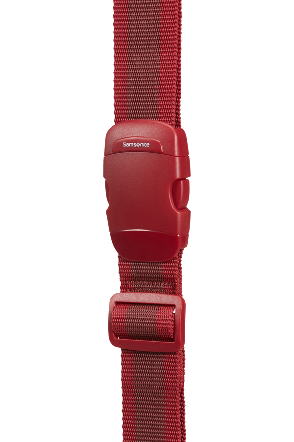 Samsonite Global Ta Luggage Strap 38mm Red Samsonite Global Ta Luggage Strap 38mm Red