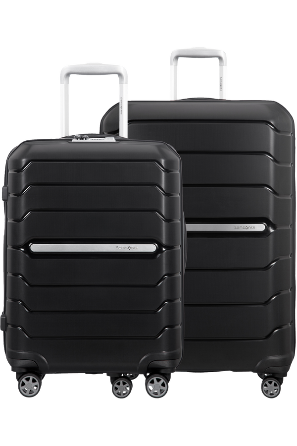 Samsonite Flux 2 PC Set A  Black