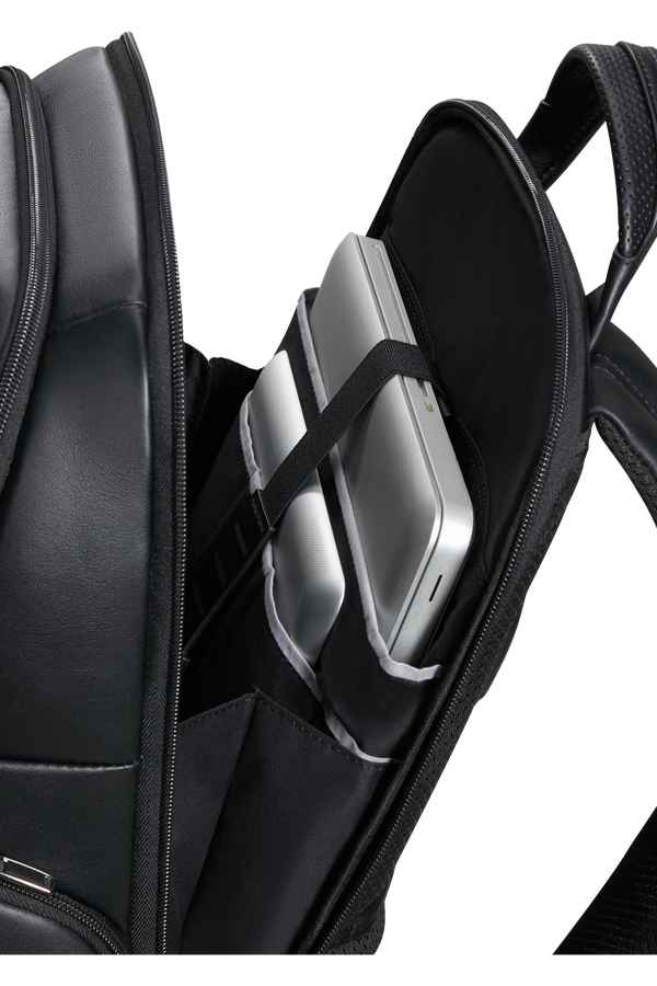 Samsonite Pro-Dlx 6 Leather Backpack 15.6'  Black Samsonite Pro-Dlx 6 Leather Backpack 15.6'  Black