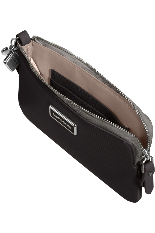 Samsonite Karissa 2.0 Slg Flat Pouch 3CC  Black Samsonite Karissa 2.0 Slg Flat Pouch 3CC  Black