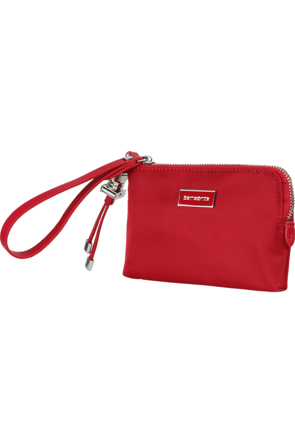 Samsonite Karissa Slg Flat Pouch 3CC  Formula Red Samsonite Karissa Slg Flat Pouch 3CC  Formula Red
