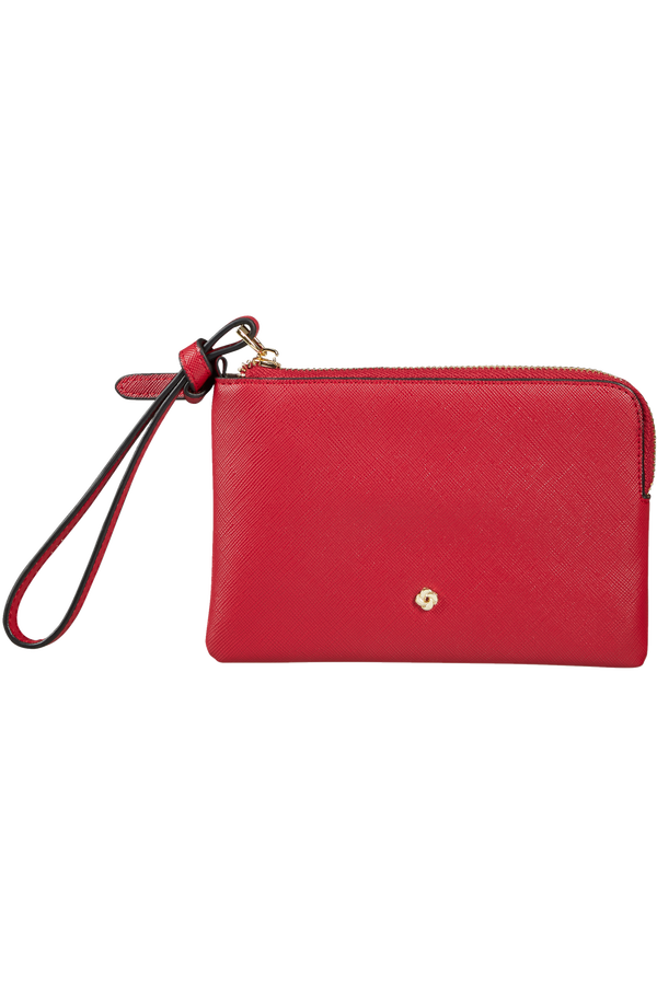 Samsonite My Samsonite Slg Flat Pouch 3CC  Tomato Red