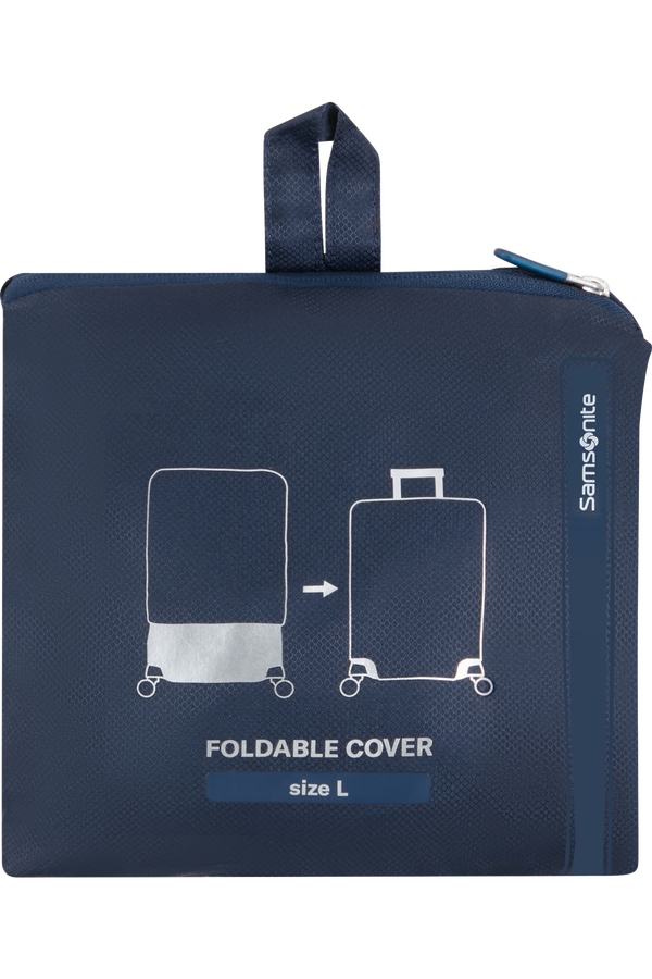 Samsonite Ta Revolution Foldable Luggage Cover L  Midnight Blue Samsonite Ta Revolution Foldable Luggage Cover L  Midnight Blue