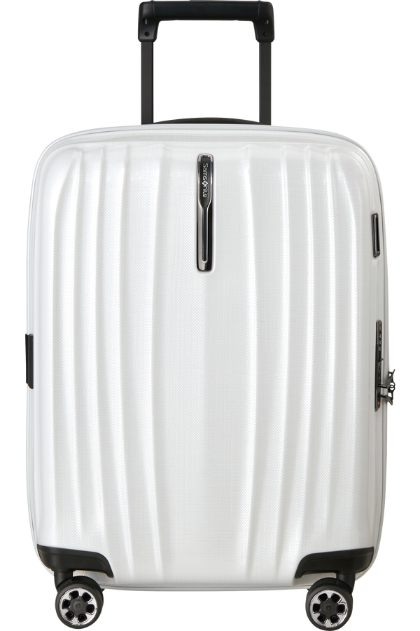 Samsonite Nexis Spinner Expandable Length 40cm 55cm  Cotton White
