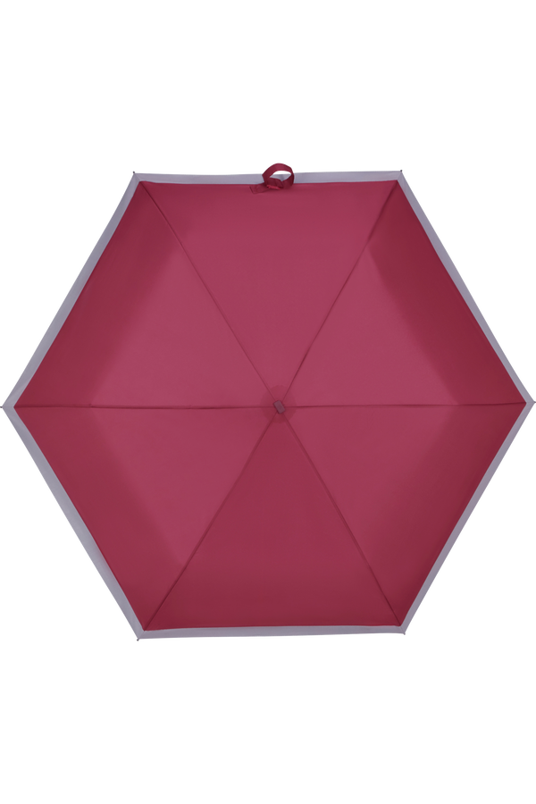 Samsonite Rain Pro 3 Sect. Ultra Mini Flat  Pomegranate Samsonite Rain Pro 3 Sect. Ultra Mini Flat  Pomegranate