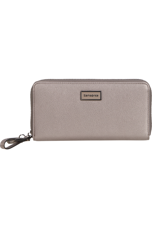 Samsonite Karissa 2.0 Slg 419 - L ZIP AROUND PU L  Silver