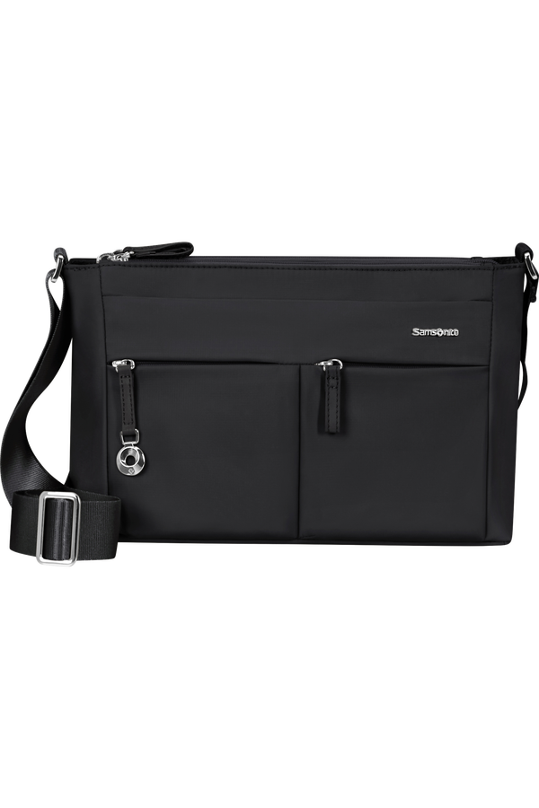 Samsonite Move 5.0 Horiz. Shoulder Bag + Flap  Black