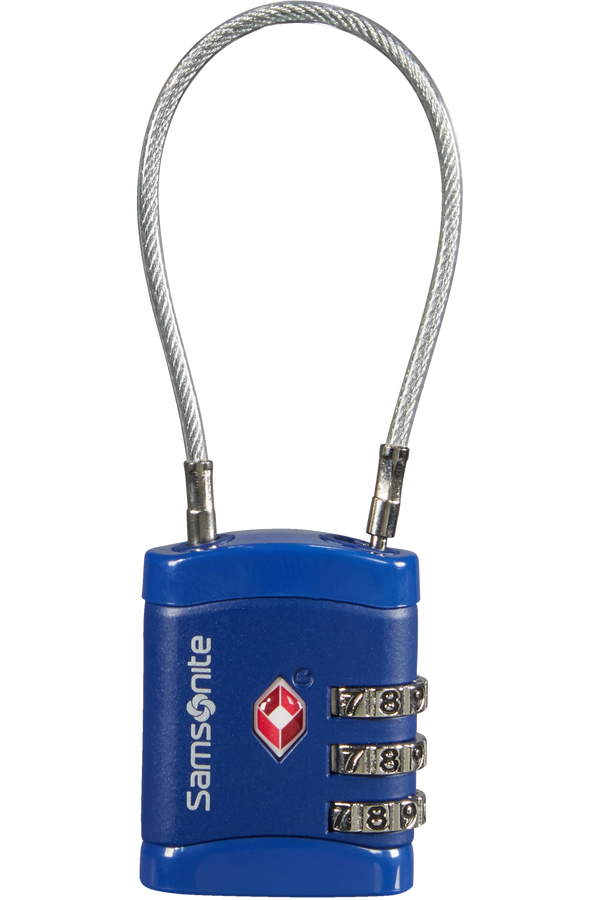Samsonite Global Ta Cablelock 3 dial TSA Midnight Blue