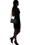 Samsonite Karissa Evo Shoulder Bag + Pouch  Black Samsonite Karissa Evo Shoulder Bag + Pouch  Black