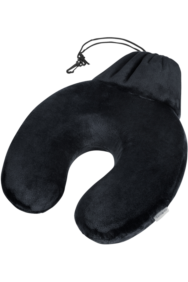 Samsonite Global Ta Memory Foam Pillow/Pouch Black